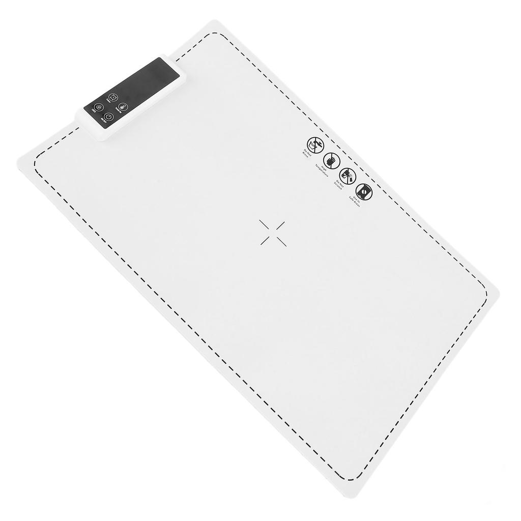 Подогреватель для еды 260 Вт, высокоэффективный складной электрический поднос для подогрева, 6 уровней температуры