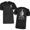 Powell Peralta Skull Sword Skateboard Unisex T-Shirt Black Bones Brigade