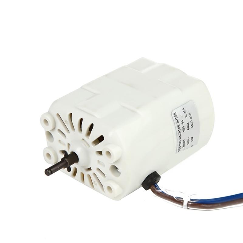 Двигатель швейной машины 120 В 5400 об/мин 5400 об/мин Электрический двигатель швейной машины Термостойкий для бытовой швейной машины