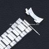 20мм 22мм Ремешки для часов Стальные Металлические Браслеты для часов Изогнутый Конечный Изгиб Браслет Водонепроницаемый Дайвинг Замена Наручный Ремень Аксессуары