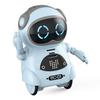 Youcan Robot Pocket Robot Easy English Conversation Chatting Toy Educational Toy Communication Robot Birthday Gift for Children Boys Package and