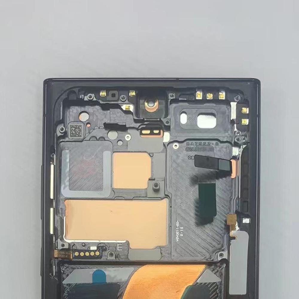 6,8-дюймовый Super OLED для Samsung Galaxy S23 Ultra S918 Дисплей LCD Сенсорный экран Сборка Дигитайзера Поддержка отпечатка пальца и S-Pen
