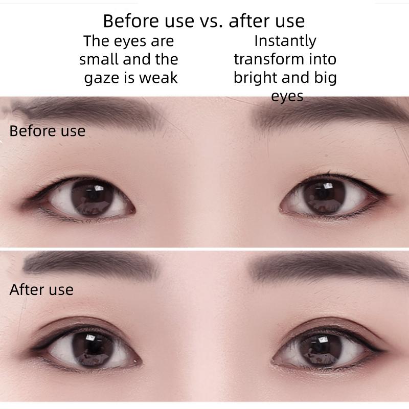 Lace Mesh Eyelid Strips – Self-Adhesive Olive Tone Eye Lift Tape, Breathable Floral Cut Design, No Glue Needed, Roll Format for Custom Fit