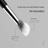 Goat Hair Blusher Brush Fingertip Aplication Stippling Powder Blusher Makeup Brushes Blush Makeup Tools