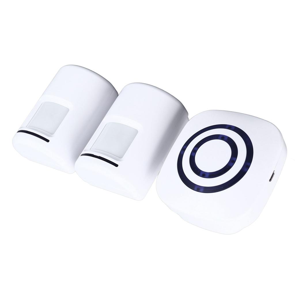 Motion Sensor Door Bell Trigger Alarm Wireless Driveway Alert Entry Welcome Doorbell for Shops