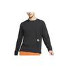 Logo Patch Crew Neck Long Sleeve T-Shirt Men Tops Black BV4539-010