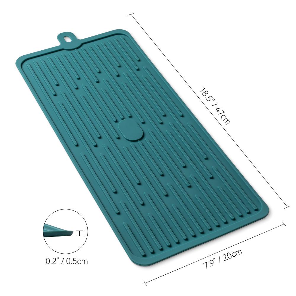 Силиконовый термостойкий противоскользящий коврик на кухонную столешницу