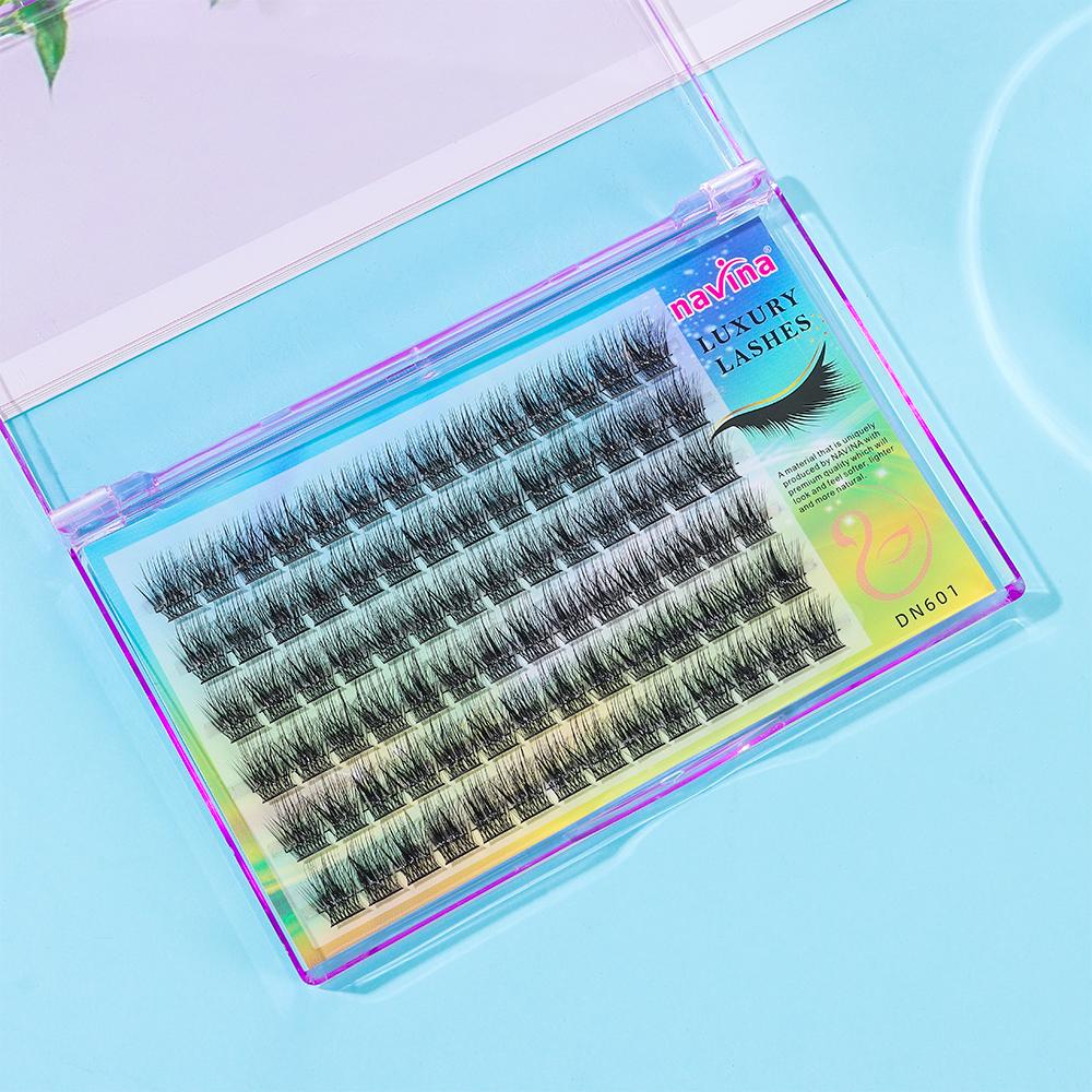 84 Clusters Thick Grafting Lashes Bold Definition Cluster lashes Eyelash Extension