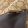 Coach Signature Tote Bag F58282 Brown Canvas Women Used