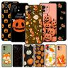 Leaves Fall Fox Pumpkin Halloween Phone Case For Xiaomi 14 13T 12T Pro 12 13 11 Mi Note 10 Lite 10T 5G 11X Pro 11T 11i 9T Cover