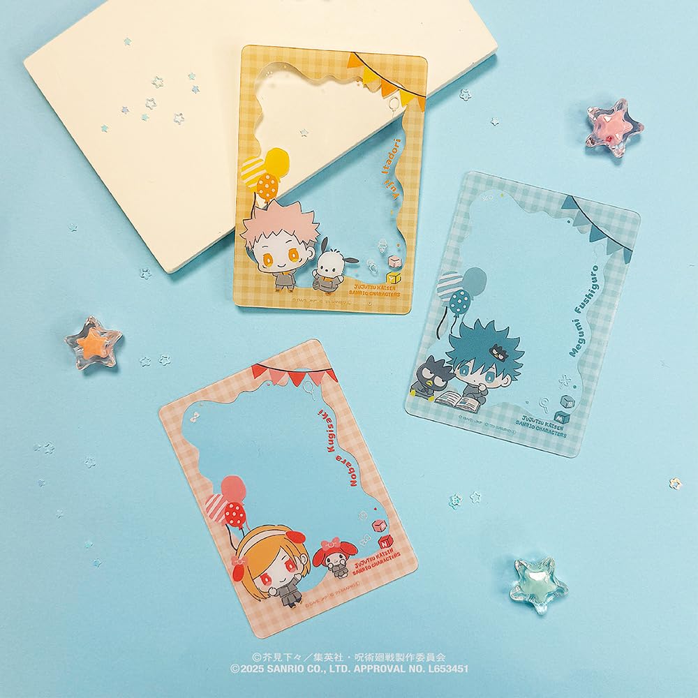 Jujutsu Kaisen x Sanrio Characters Random Clear Cards Box of 10