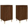 VidaXL Bedside Tables 2pcs Brown Oak 40x35x70cm Engineered Wood 819643
