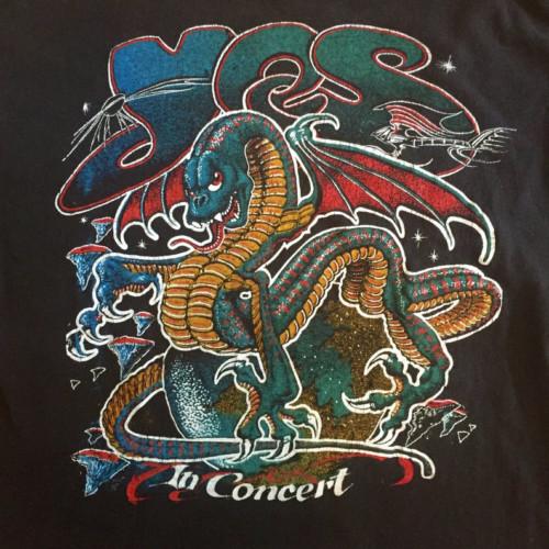 Vintage 1978 YES Tour Band Concert Unisex Black Men S-234XL T-shirt E451 Unisex T-Shirt