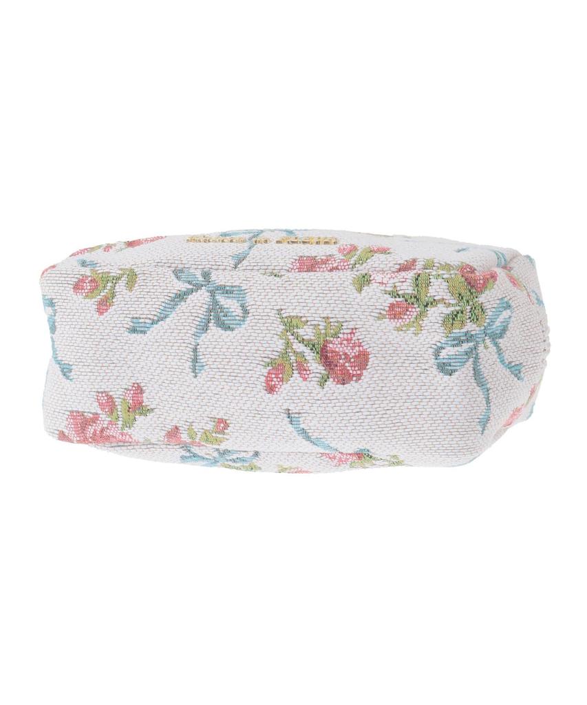 Гобеленовая сумочка с узором из роз и лент [Maison Fleur] - Женская, цвет вне белого