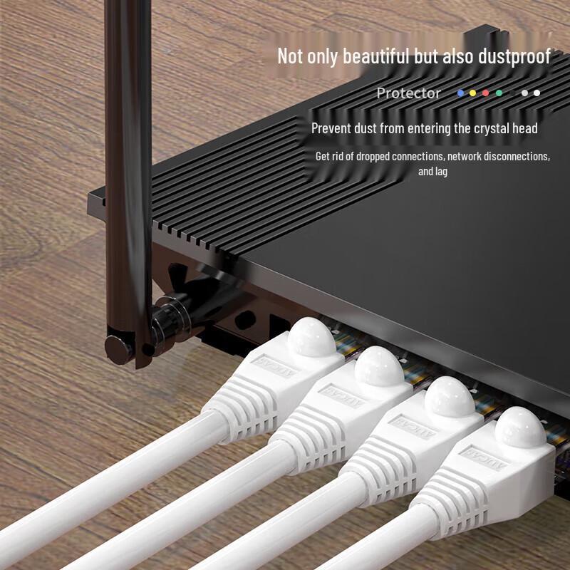 AUCAS RJ45 Ethernet Connector Boot Covers