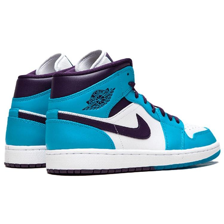 Air Jordan 1 Mid 'Hornets' Men's 554724-415