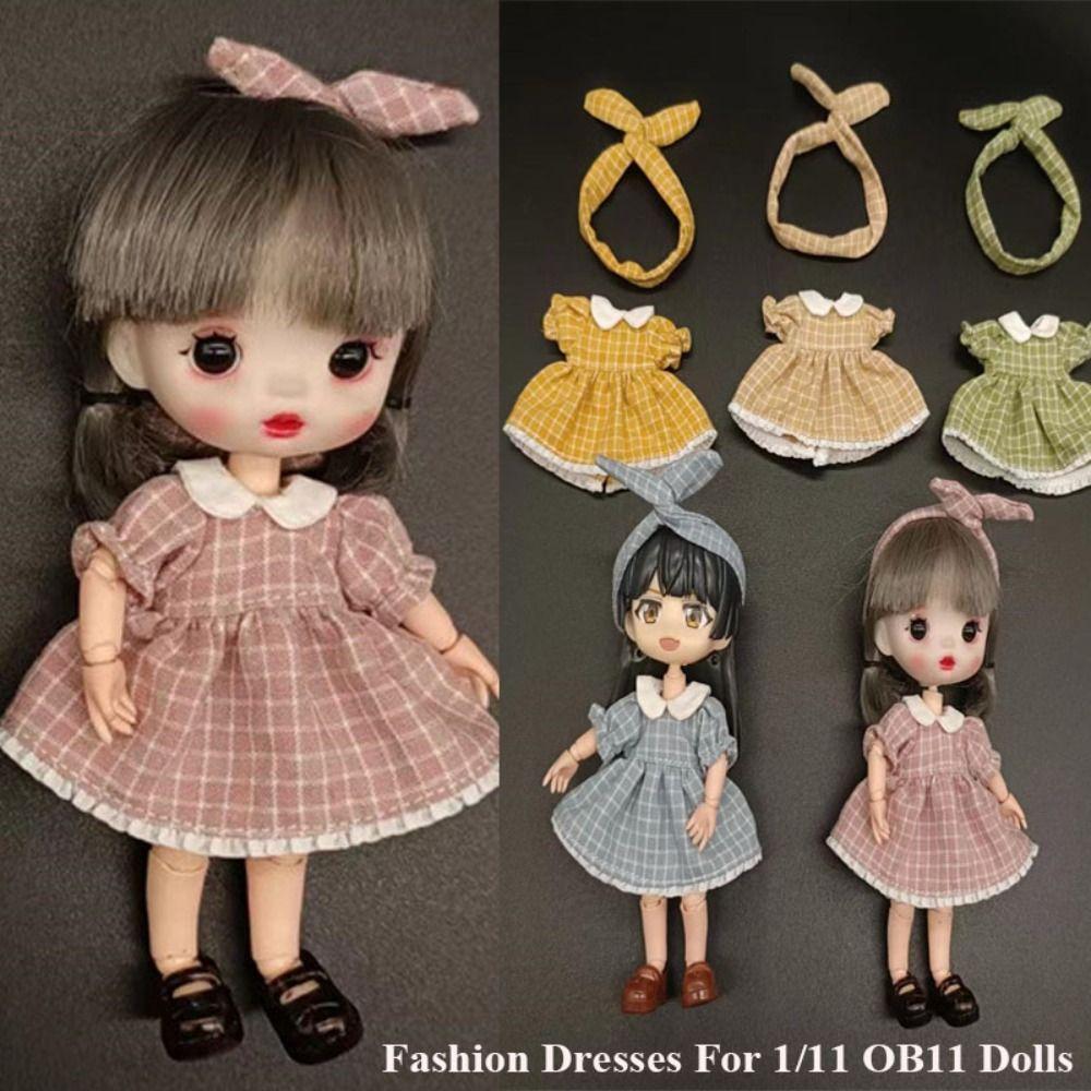 For 1/11 OB11 Dolls Kids Gift Toy 2023 Dolls Dress Doll Accessories Girl Clothes Casual Wear
