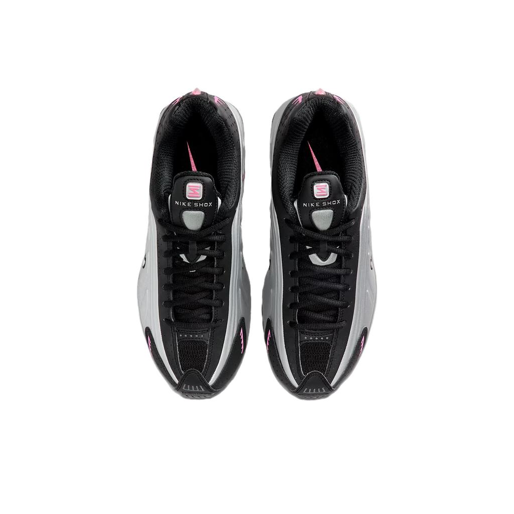 Nike Кроссовки Shox R4 Черный Металлик Серебристый Розовый леденец Женские AR3565-012