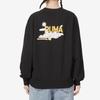 Puma Толстовка Classics Joy Graphic Crew, женская толстовка, черная 539955-01