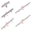 Component Cabinet Handles Hardware Door Knobs Stainless Steel  Knobs Wardrobe Pulls T-Bar Handle