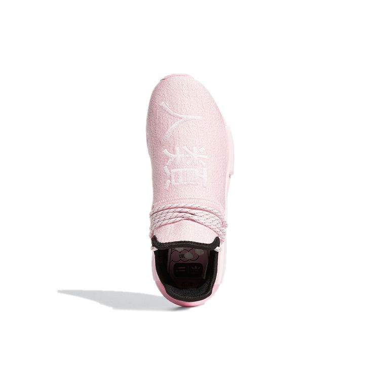 Pharrell x adidas NMD Human Race Розовые Унисекс Кроссовки Настоящий-Розовый Прозрачно-Розовый Основной-Черный GY0088