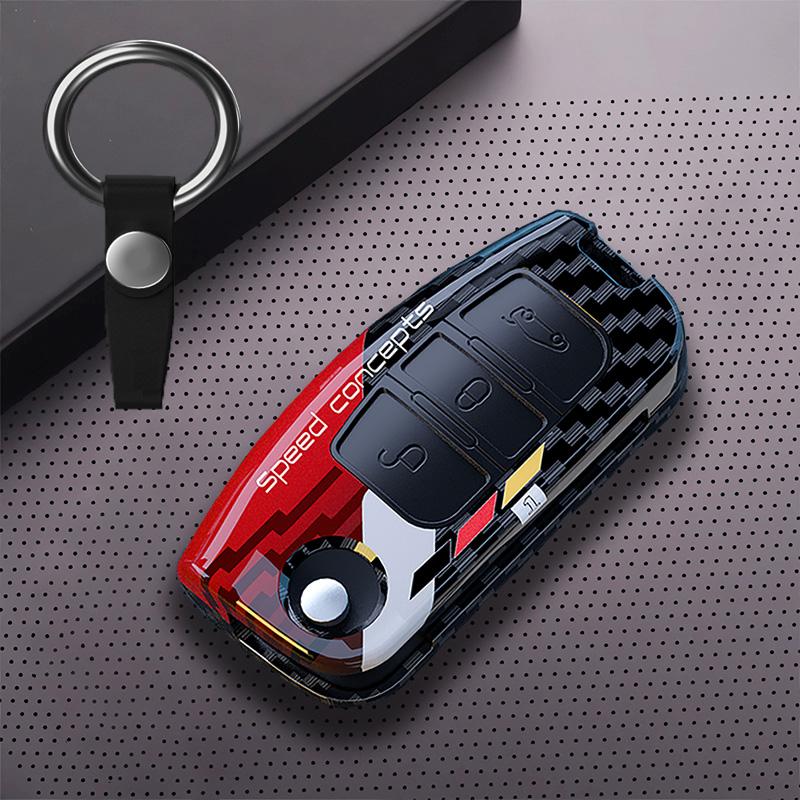 Чехол для ключа автомобиля для Ford Fiesta Focus Mondeo Falcon B-Max C-Max S-Max Eco Sport Galaxy Territory Бесключевой Брелок Защитный Чехол