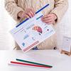 10 Pcs Plastic File Folder with Sliding Bar(10mm) Report Covers, Transparent Resume Presentation File Folders Organizer Binder