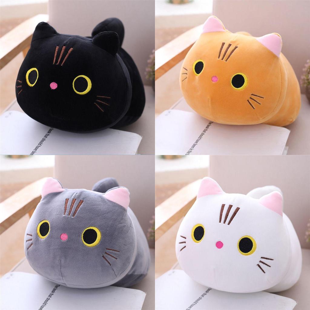 Cute And Soft Cartoon Plush Toy Cat Pillow Perfect For Kids And Home Decor
