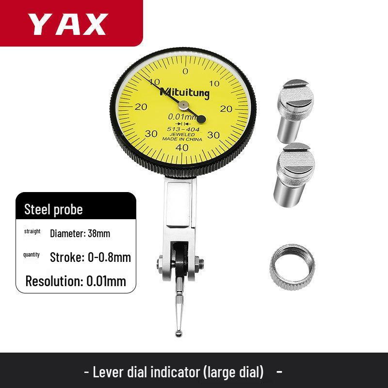 Small High-Precision Magnetic Base Dial Indicator Set 0-10