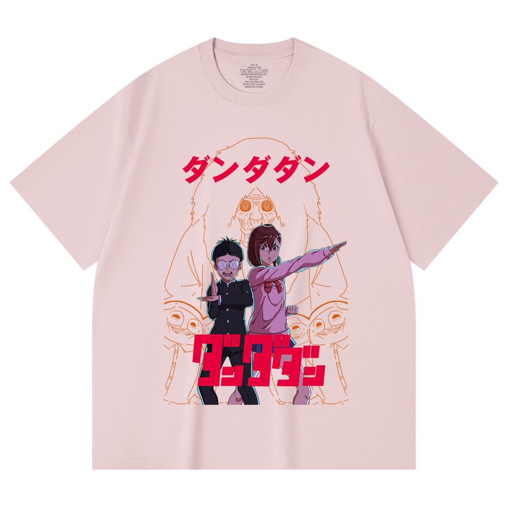 230 Gsm 100% Cotton Dandadan V13 Turbo Granny Print Unisex Heavy Cotton T Shirt