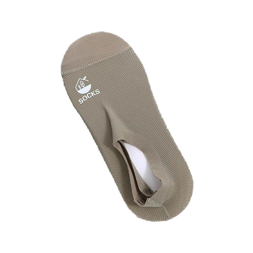 Fashion Simple Breathable Invisible Comfortable Sock Slippers Mesh Socks Man Socks Solid Color
