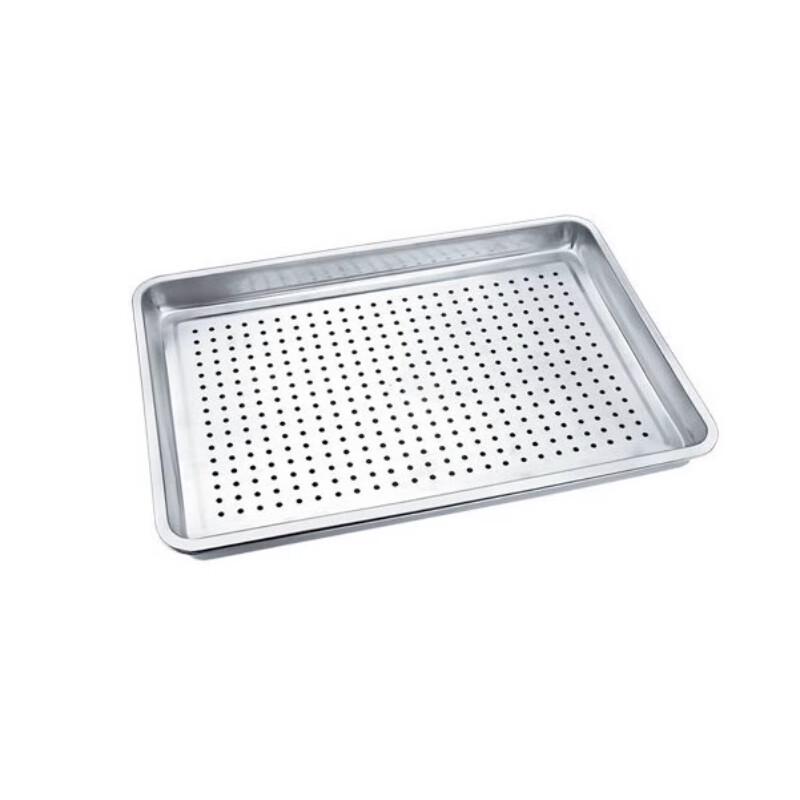 Muke 304 Stainless Steel Perforated Steaming Tray