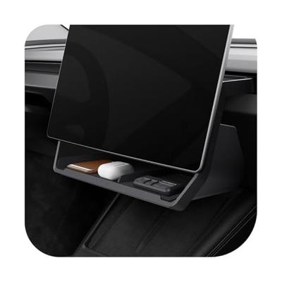 Spigen Tesla Model Y Juniper (2025) и Tesla Model 3 Highland (2025/2024) Органайзер для хранения под экраном, TO227H ACP08373 (черный)