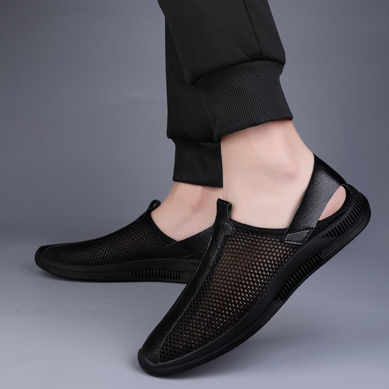 Summer Hot Selling Breathable Lightweight Loafers High-quality New Men's Mesh Casual Shoes Commuting Men's Driving Shoes