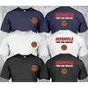 New Florida Jacksonville Fire Department Firefighter Fire and Rescue T-Shirt Double Side Men'S Cotton Clothing Ringer T Shirt
