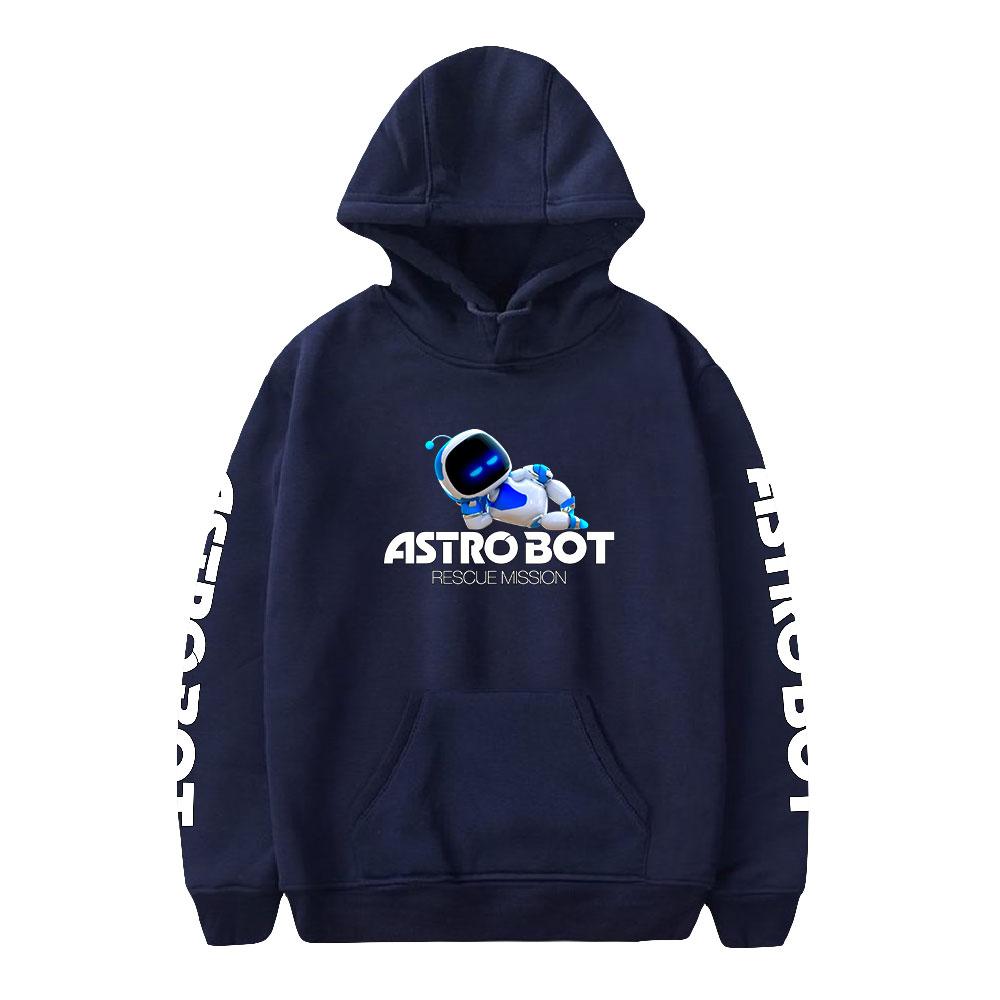 Мужские и женские толстовки с капюшоном Astro Bot Аниме-толстовки Аниме-стритвэйр Харадзюку Повседневные толстовки с капюшоном с принтом