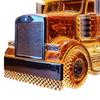 Стеклянный графин для виски в форме грузовика, Винтажные декантеры для крепких напитков, Бутылка для хранения алкоголя с герметичной крышкой, Декор для домашнего бара