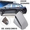 Накладка на заднюю левую дверь для Hyundai Santa Fe 2013 Хромированная 83652 2W010