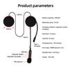 Универсальная гарнитура для шлема мотоцикла Bluetooth 5.2 беспроводные наушники гарнитура для звонков стерео для мотоциклиста MP3-плеер