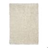Living Room Rug with Long Pile Ecru 120x170