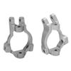 1Pair RC C Hub Carrier Base Caster Block Aluminum for Losi 110 Lasernut U4 RC Car