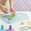 Cute Animal Cutting Board Featuring Kuromi, My Melody, Cinnamoroll, and Hello Kitty. Ideal for Camping, This Lightweight, Heat-resistant, Multi-functi