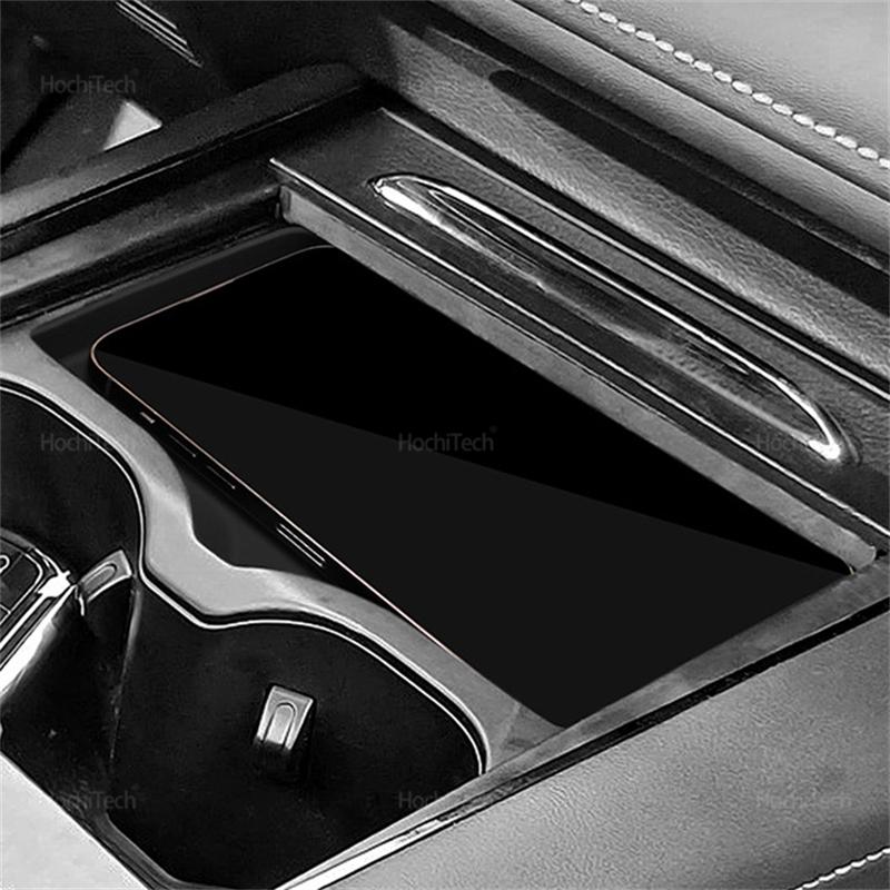 Fast Wireless Charging Pad Non-Slip Mat Car Storage Lightweight Phone Wireless Charger Mat for Chery OMODA C5 EV 2025-2025