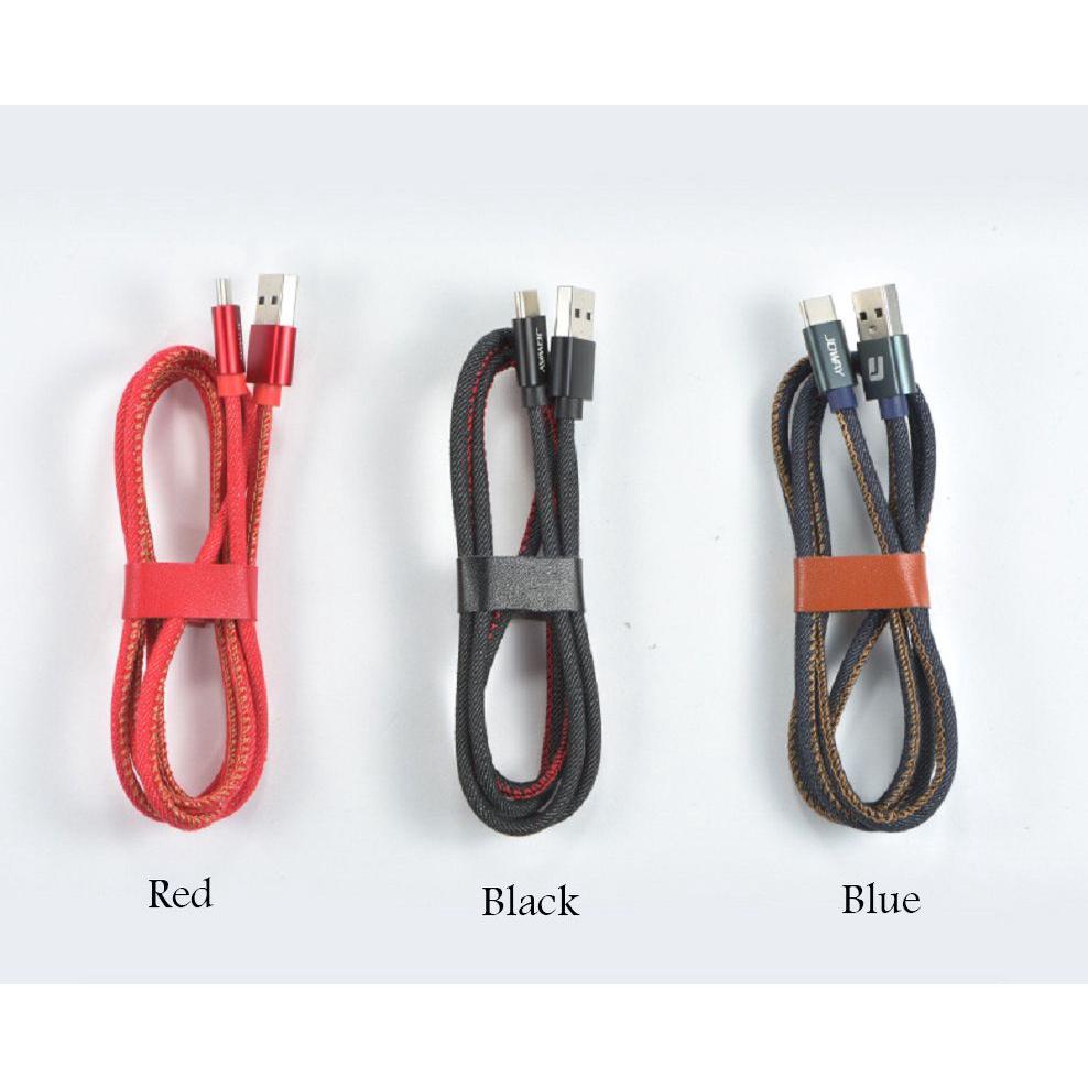 Кабель Micro USB Type C для Samsung Htc Быстрая зарядка с джинсовой оплеткой**