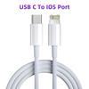 Кабель USB C для iPhone 11, 12, 13, 14 Pro X XR, 20 Вт, кабель быстрой зарядки для iPhone 8, 7, iPad PD, зарядное устройство, USB-провод типа C, шнур для передачи данных IOS
