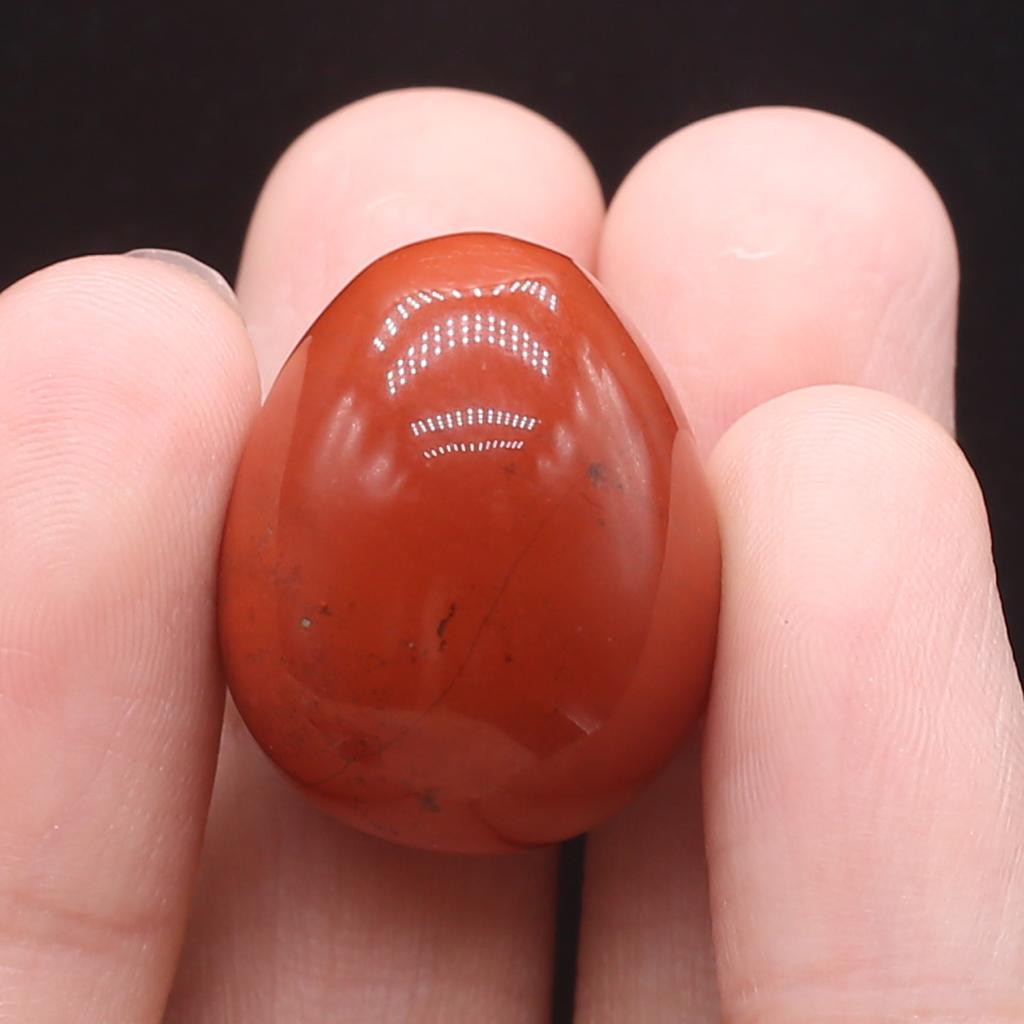 Natural Stone Ornament Egg Shape Crystal Rose Quartz Amethyst Agate Sodalite Opal Yellow Jade Home Decoration Decor Jewelry 17×22 Mm