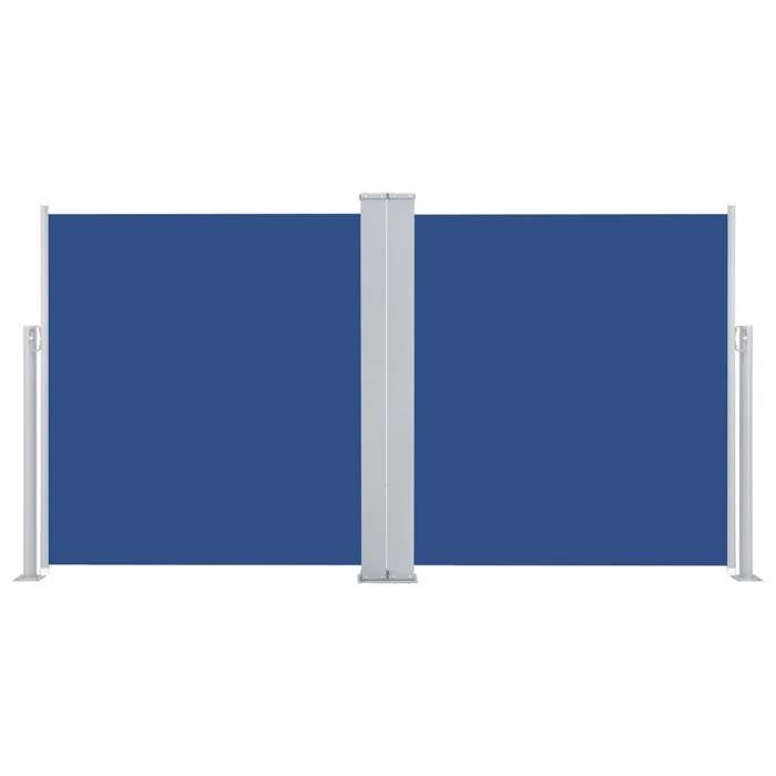VidaXL Retractable Side Awning Blue 160 X 600 Cm