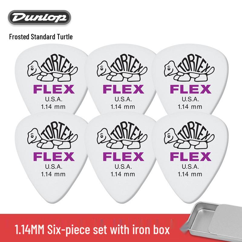 Dunlop Electric Guitar Picks - Matte Anti-slip for Speed Picking & Turtle Strumming.