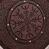 Викинг Вегвизир Стена Щитов Декор Норвежский Viking Домашний Декор Средневековый Северный Щит Подарок 60.96 См