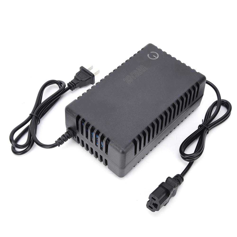 Electric Bicycle Charger 36V 20AH 2.5A Portable Charger Charging Indicator Charger Electric Bicycle Accessories